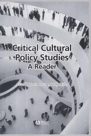 Critical Cultural Policy Studies