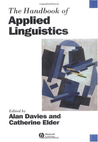 The Handbook Of Applied Linguistics