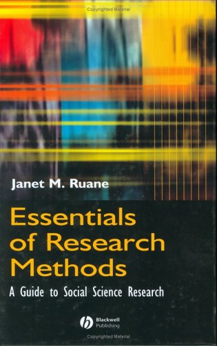 Essentials of Research Methods