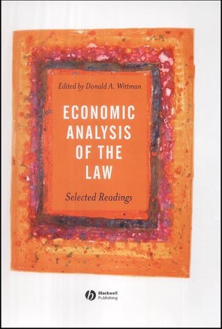 Economic Analysis of the Law