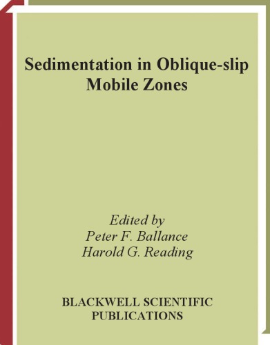 Sedimentation In Oblique Slip Mobile Zones