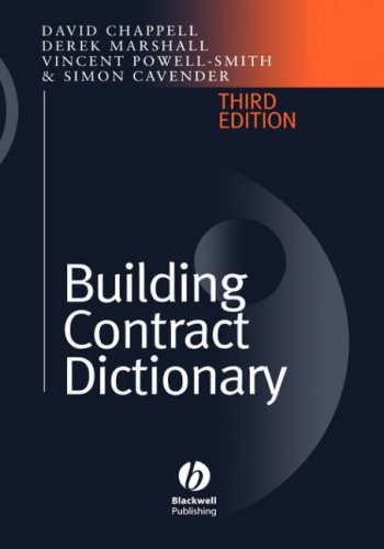 Building Contract Dictionary