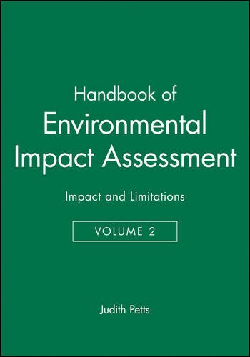 Handbook of Environmental Impact Assessment