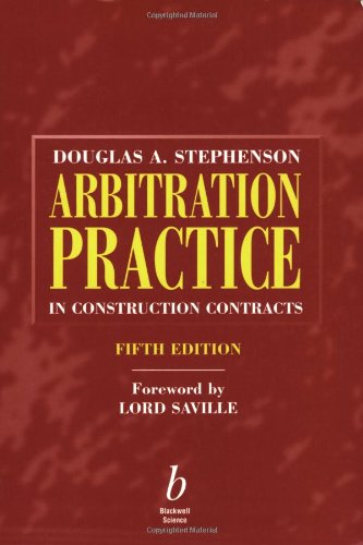 Arbitration Practice in Construction Contracts