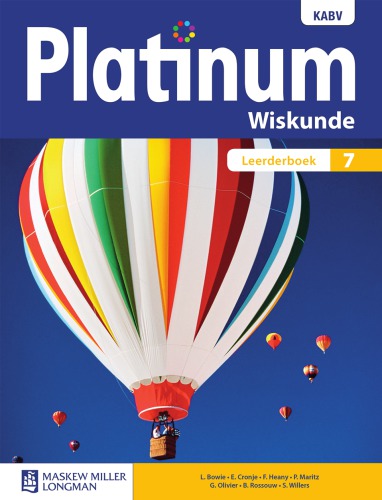 Platinum wiskunde. Graad 7, Onderwysersgids