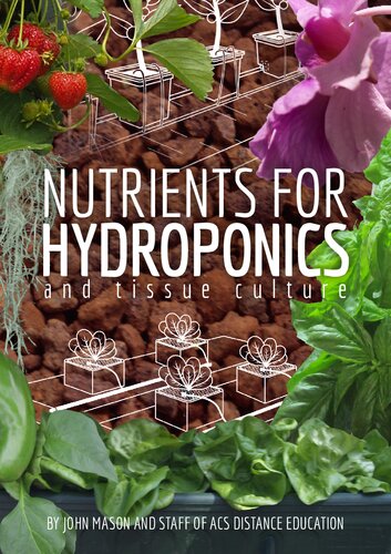 Nutrients for Hydroponics and Tissue Culture