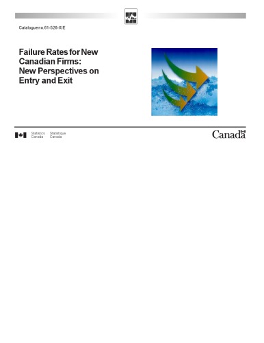 Failure Rates for New Canadian Firms