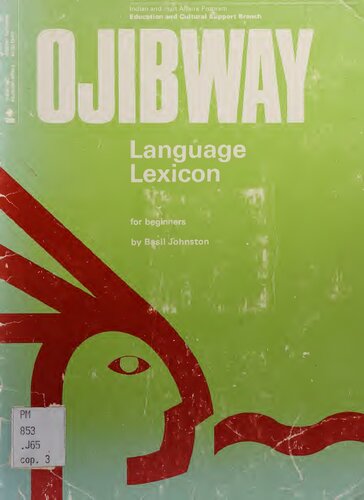 Ojibway Language Lexicon For Beginners