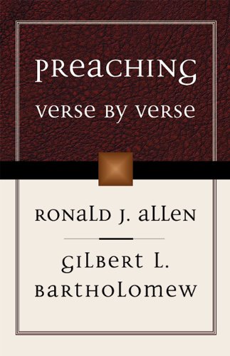 Preaching Verse by Verse