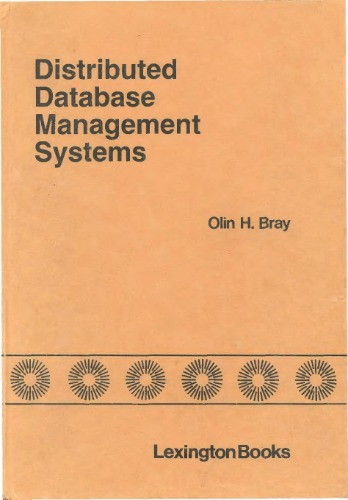 Distributed Database Management Systems