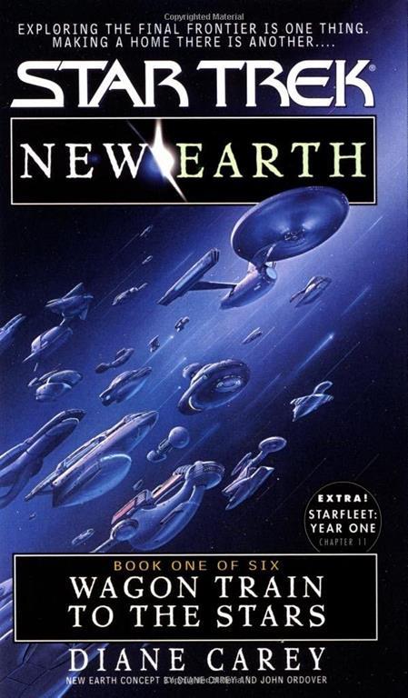 Wagon Train to the Stars (Star Trek No 89, New Earth Book One of Six)
