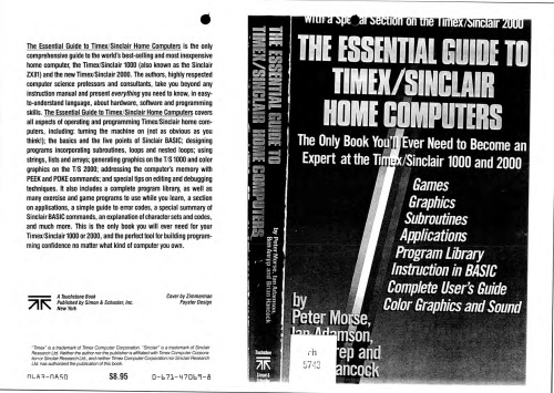 The Essential Guide to Timex/Sinclair Home Computers