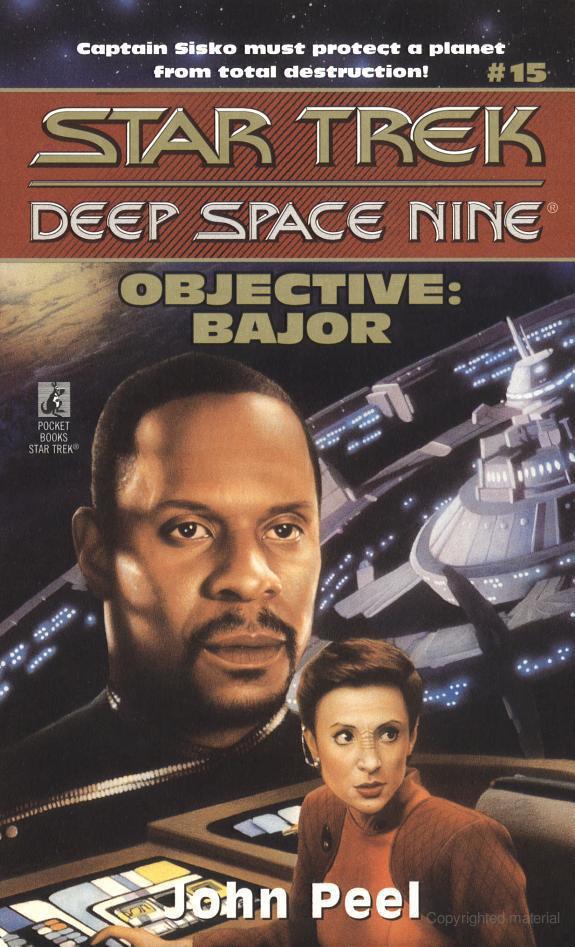 Objective: Bajor - Star Trek Deep Space Nine #15