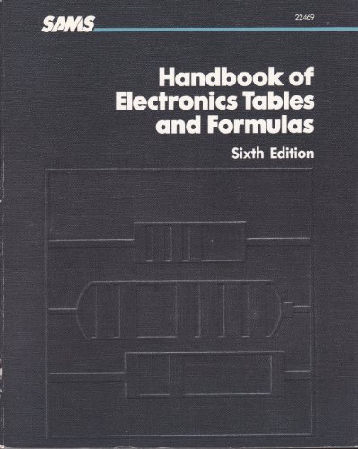 Handbook Of Electronics Tables And Formulas