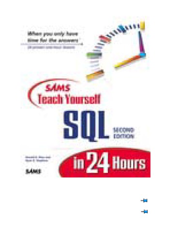 Sams Teach Yourself SQL in 24 Hours