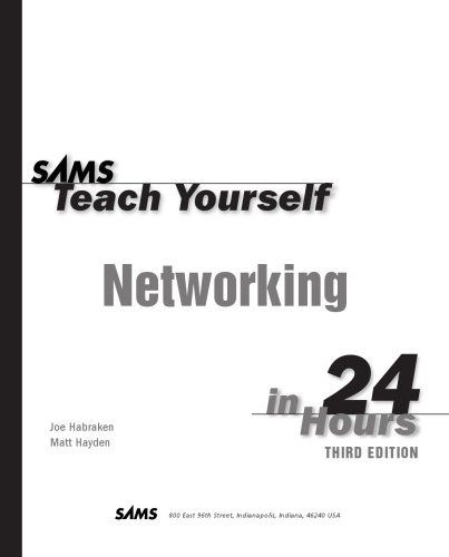 Sams Teach Yourself Networking in 24 Hours