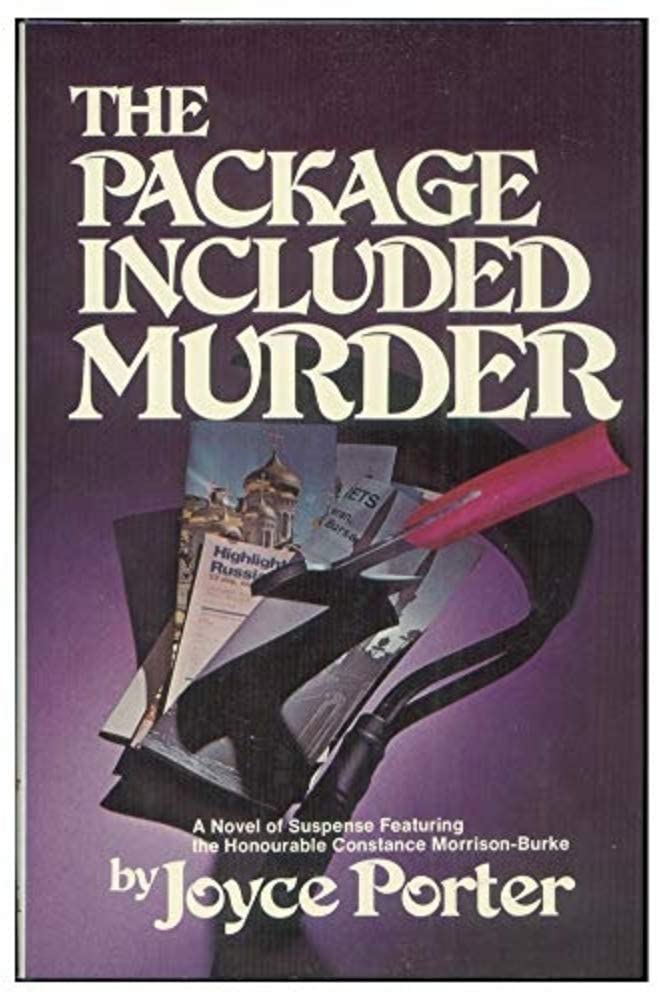 The package included murder: A novel of suspense featuring the Honourable Constance Morrison-Burke