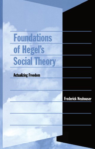 Foundations of Hegel's Social Theory