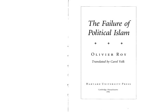 The Failure of Political Islam