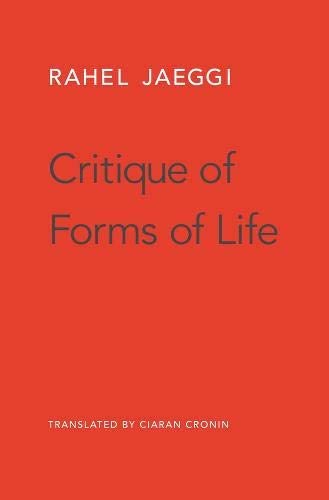 Critique of Forms of Life