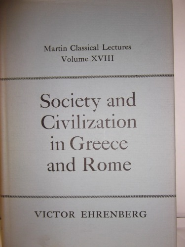 Society and Civilization in Greece and Rome