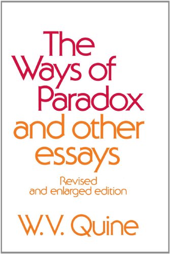 The Ways of Paradox and Other Essays