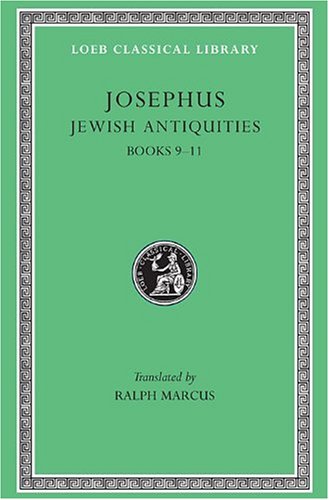 Jewish Antiquities, Volume IV