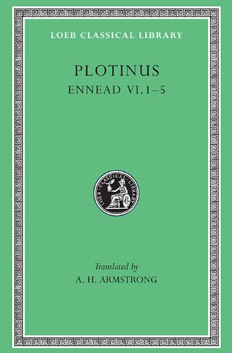 Ennead VI, Books 1-5 (Plotinus VI)