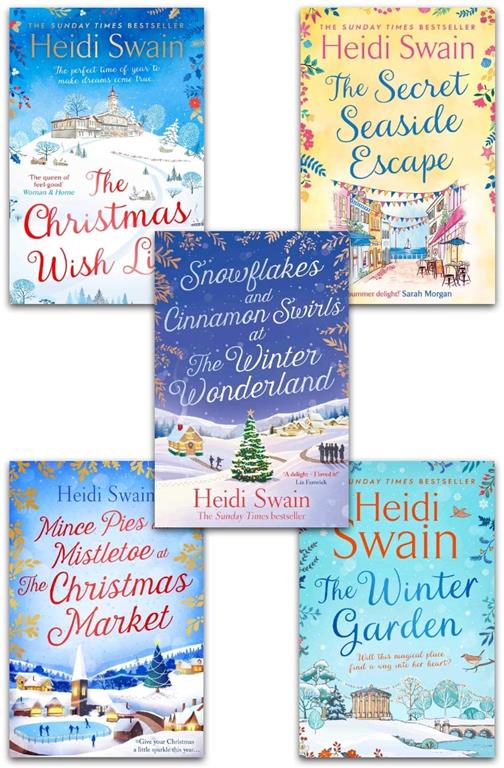 The Nightingale Square and Wynbridge Series 5 Books Collection Set by Heidi Swain