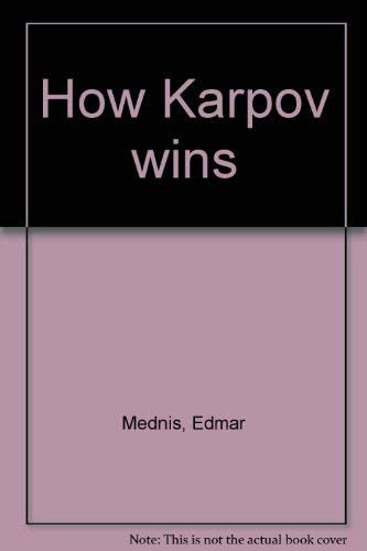 How Karpov wins