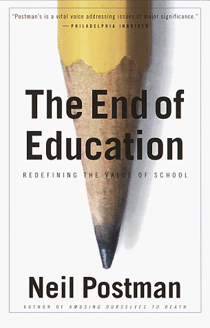 The End of Education