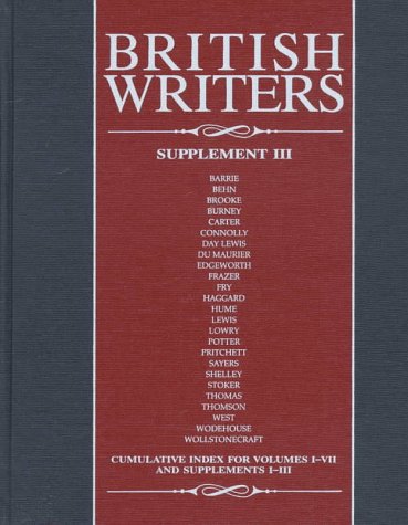 British Writers, Supplement III