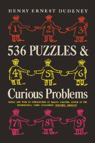 536 Puzzles And Curious Problems