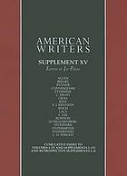 American Writers Retrospective Suppplement 2