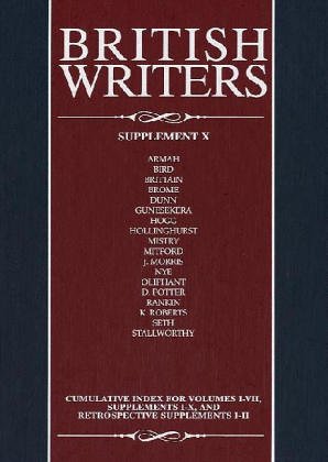 British Writers, Supplement X