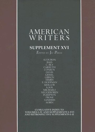 American Writers, Supplement XVI