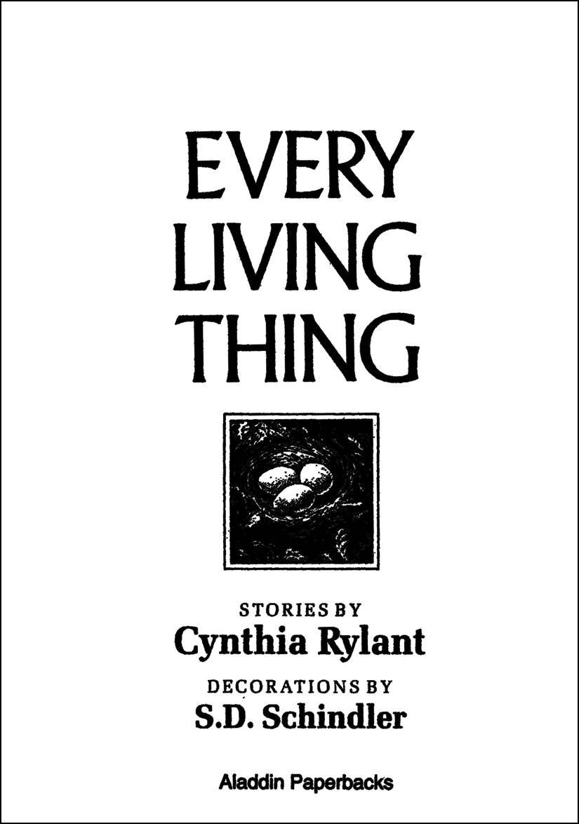 Every Living Thing