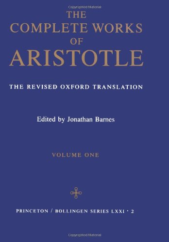 The Complete Works of Aristotle