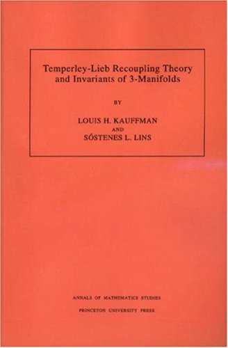 Temperley-Lieb Recoupling Theory and Invariants of 3-Manifolds (Am-134), Volume 134