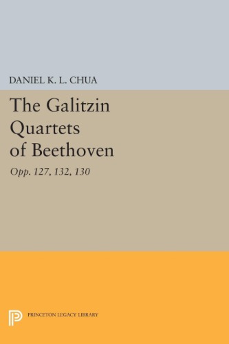 The Galitzin Quartets of Beethoven