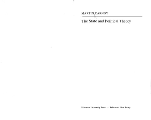 The State And Political Theory