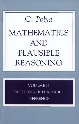 Mathematics and Plausible Reasoning
