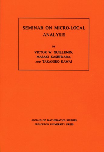 Seminar on Micro-Local Analysis