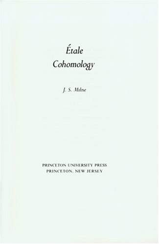 �tale Cohomology (Pms-33), Volume 33