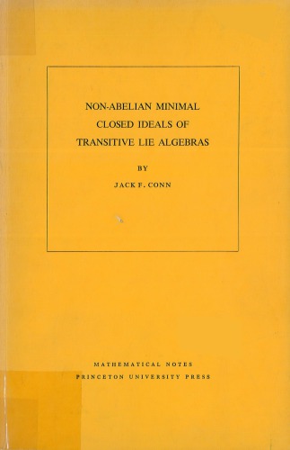 Non-Abelian Minimal Closed Ideals of Transitive Lie Algebras. (Mn-25)