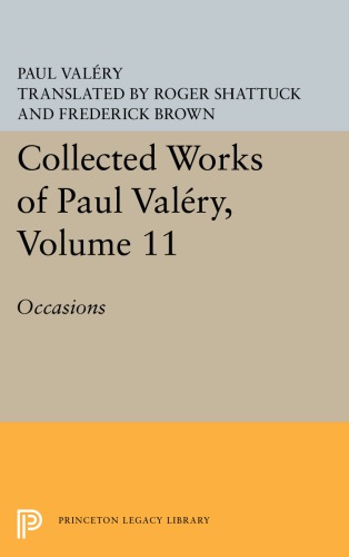 The Collected Works Of Paul Val. Ery