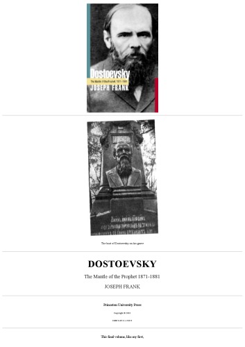 Dostoevsky