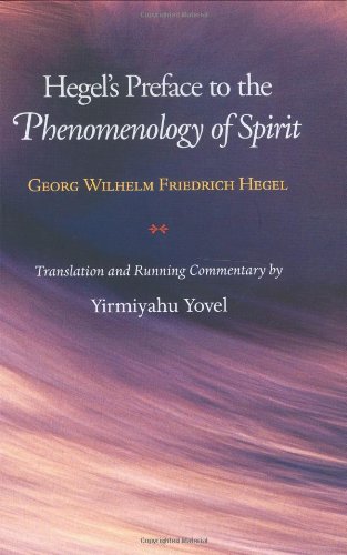 Preface to the Phenomenology of Spirit