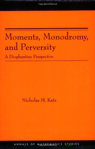 Moments, Monodromy, and Perversity. (Am-159)