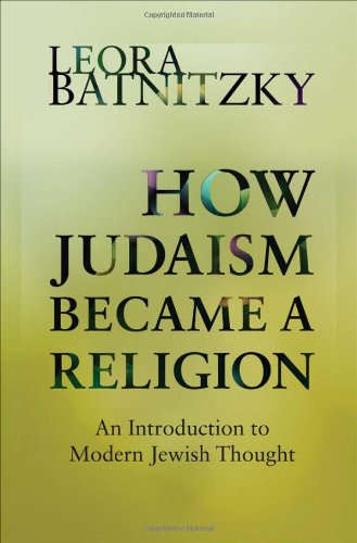 How Judaism Became a Religion